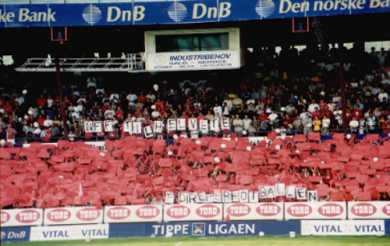 Brann Stadion - Choreographie nah