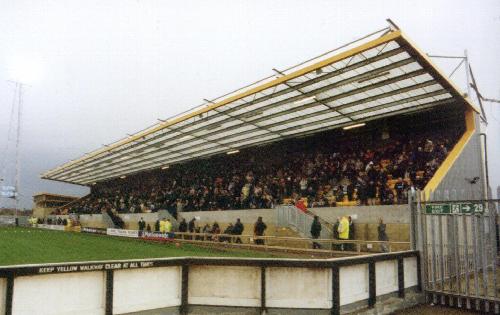 Abbey Stadium - South Stand (G�stebereich)