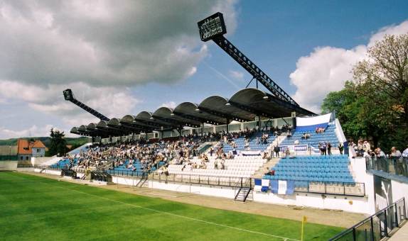 Sportovny Are&aacute;l Drnovice - Haupttrib&uuml;ne