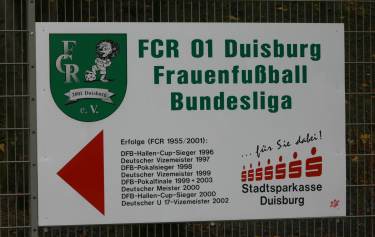PCC-Stadion - FCR Duisburg, ihre gr&ouml;&szlig;ten Erfolge