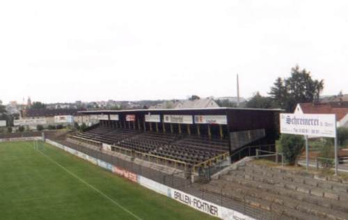 Gr&uuml;ne Au - alte Trib&uuml;ne