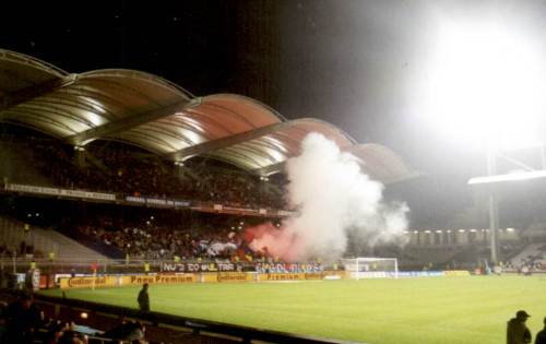 Stade de Gerland - Hintertortrib&uuml;ne