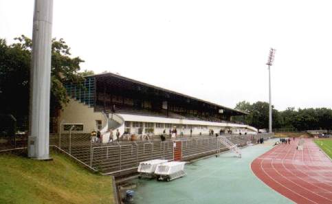 Mommsenstadion - Trib&uuml;ne