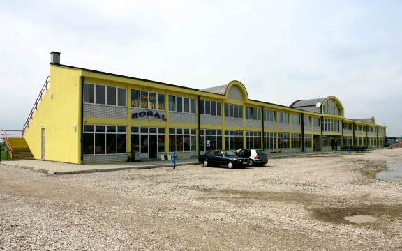 Novi Stadion Oraje - Trib&uuml;ne Au&szlig;enansicht