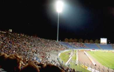 Parkstadion - un&uuml;berdachte Sitzpl&auml;tze 