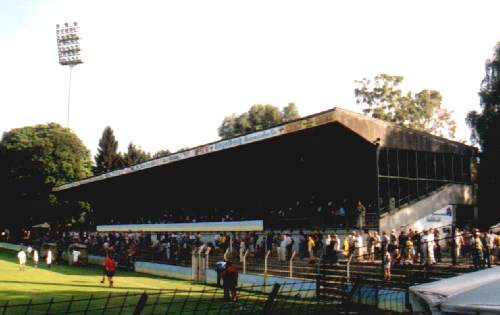 Union-Stadion am Hermann-L&ouml;ns-Weg - Trib&uuml;ne