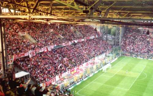 Westfalenstadion - Beim UEFA-Cup-Endspiel waren sie da